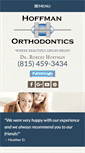 Mobile Screenshot of hoffmanorthodontics.com
